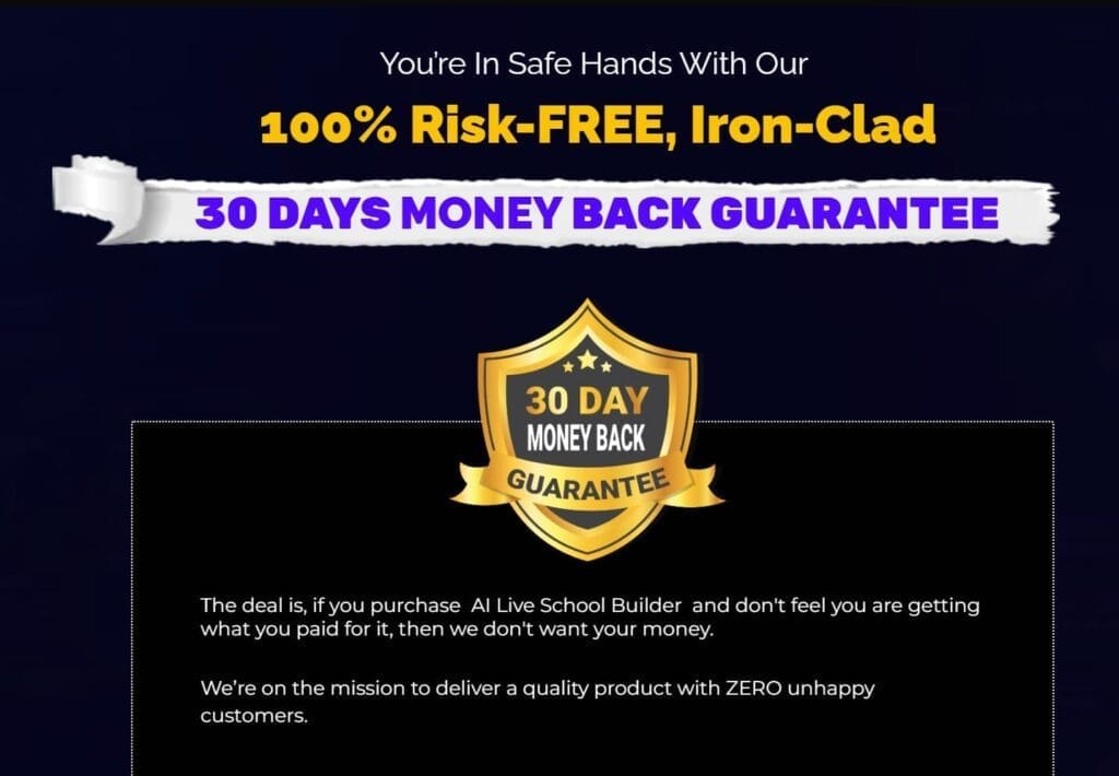 Best AI Live School Builder App: Create, Launch & Earn Now 25 AI Live School